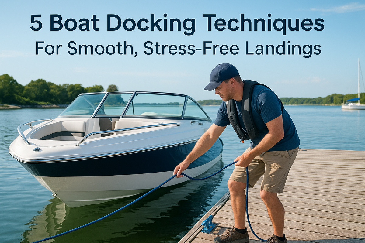 5 Boat Docking Techniques For Smooth, Stress-Free Landings