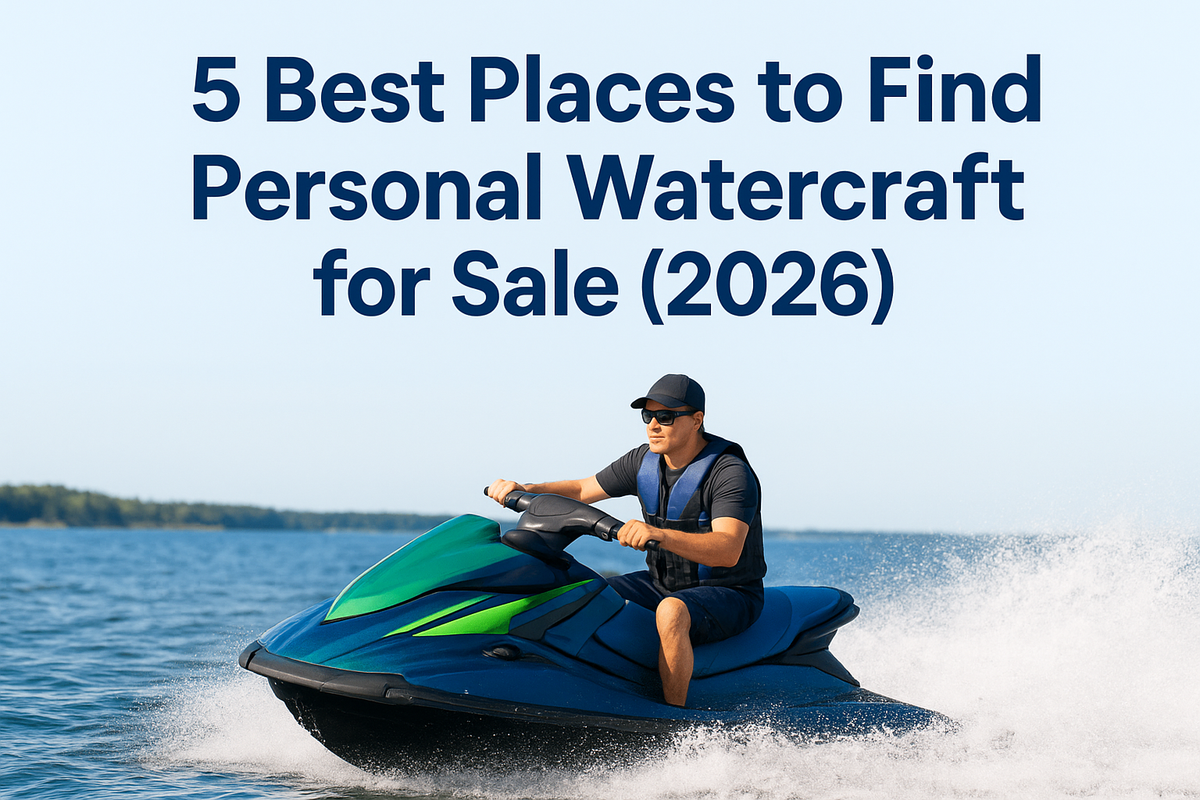 5 Best Places to Find Personal Watercraft for Sale (2026)