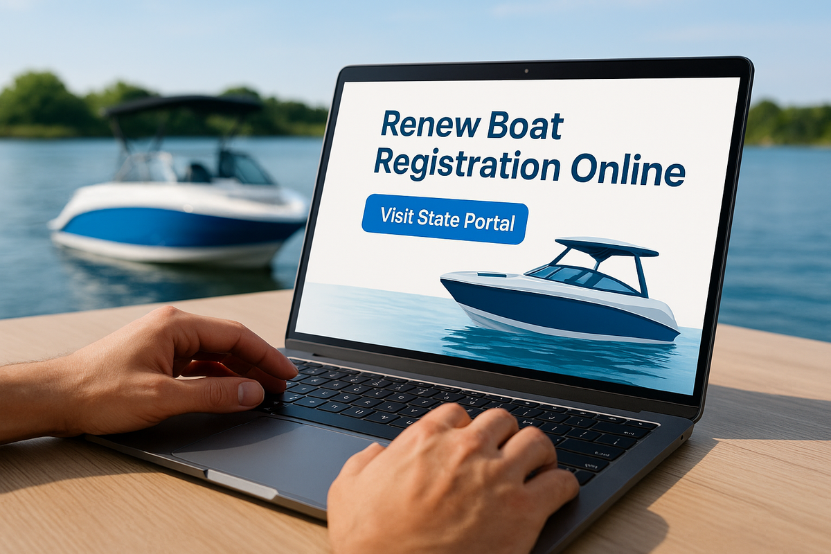 Renew Boat Registration Online: Official State Portal Links